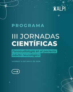 Compartimos el programa de las III Jornadas Científicas de ALPI:
Fonoaudiología en el paciente adulto neurológico
Una propuesta orientada a la actualización, el intercambio interdisciplinario y la reflexión sobre la práctica clínica.
📆 Viernes 15 de mayo
🕛 9 a 17 h
📍 Aula Magna - UTN
✍️ Inscripción: Link en bio
#ALPI #JornadasALPI #Fonoaudiología #Neurorehabilitación