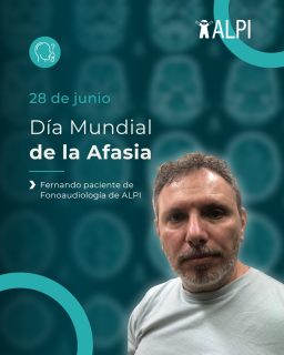 💙 La afasia puede afectar la comunicación, pero no las ganas de seguir adelante. 

En el Día Mundial de la Afasia, compartimos el testimonio de nuestro paciente, quien se encuentra en proceso de rehabilitación en ALPI. Le agradecemos especialmente por compartir su experiencia, que puede ser de gran ayuda para otras personas con la misma condición. 

📍 Soler 3945, CABA 
📞 (011) 4839-7700 
📲 113-332-9926 
📧 turnos@alpi.org.ar 
#DíaMundialDeLaAfasia #Afasia #Rehabilitación #Neurología #ALPI
